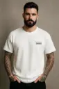 Men White Tshirt