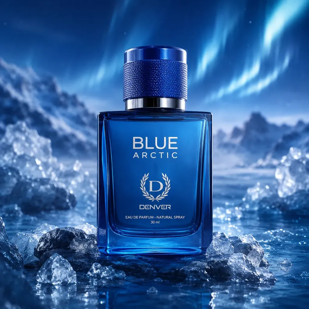 Denver Blue Arctic Perfume for Men Long Lasting Freshness
